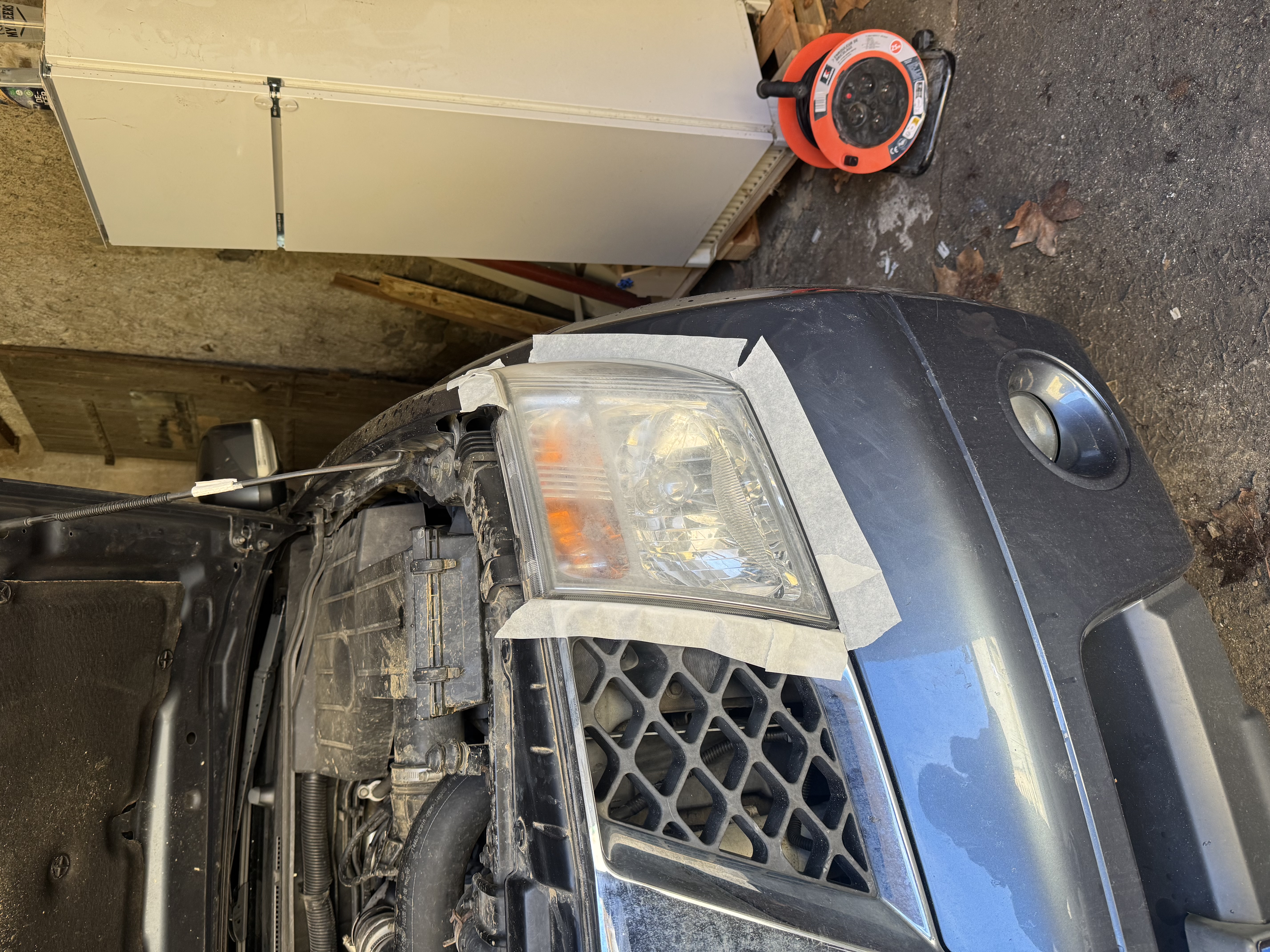 Phare avant rénovation